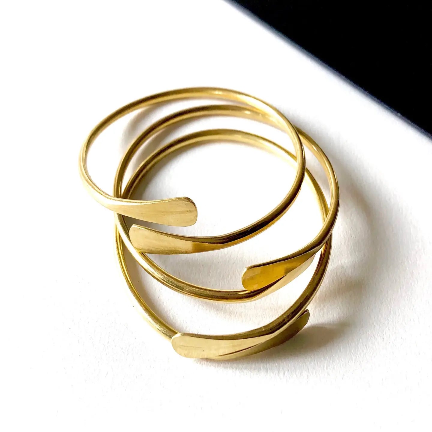 Boho Gal Jewelry - Brass Coil Bangle – Tierra Verde Lifestyle